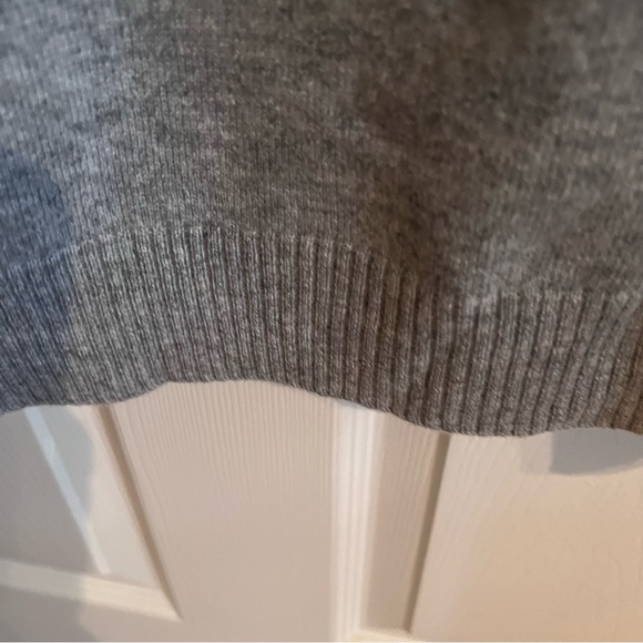 Cashmere Tunic Dress by Pure Collection Grey Sz. M - Picture 5 of 7